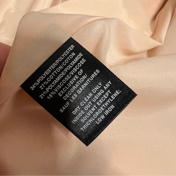 Lafayette 148 Tan and Cream tweed blazer single button Sz 10 - Picture 5 of 7